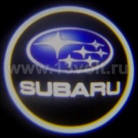 Подсветка зоны открытых дверей с логотипом Subaru R399c