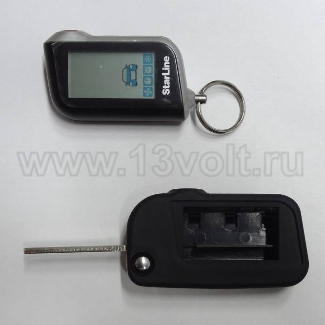 Выкидной ключ для ВАЗ2110 с встроенной сигнализацией своими руками