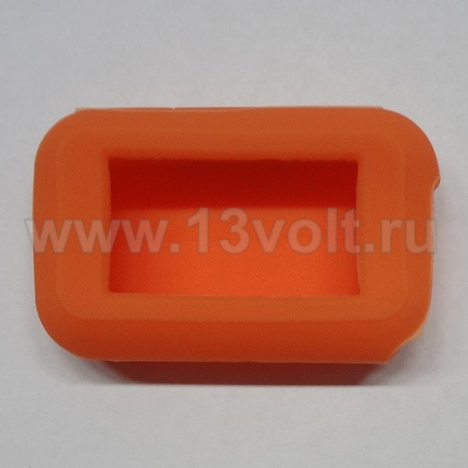Чехол для брелока StarLine E90, силикон оранжевый