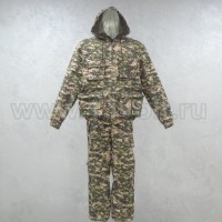 Костюм Охота-1, рип-стоп цифра розовая