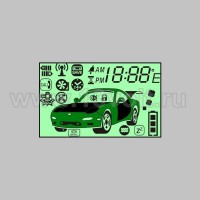 Дисплей ЖК для брелока Tomahawk TW-9010 на ножках