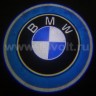 Подсветка зоны открытых дверей с логотипом BMW