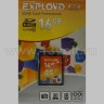 Карта памяти SDHC 16GB class 10 Exployd